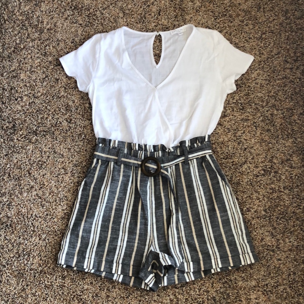 Paperbag Waist Romper!